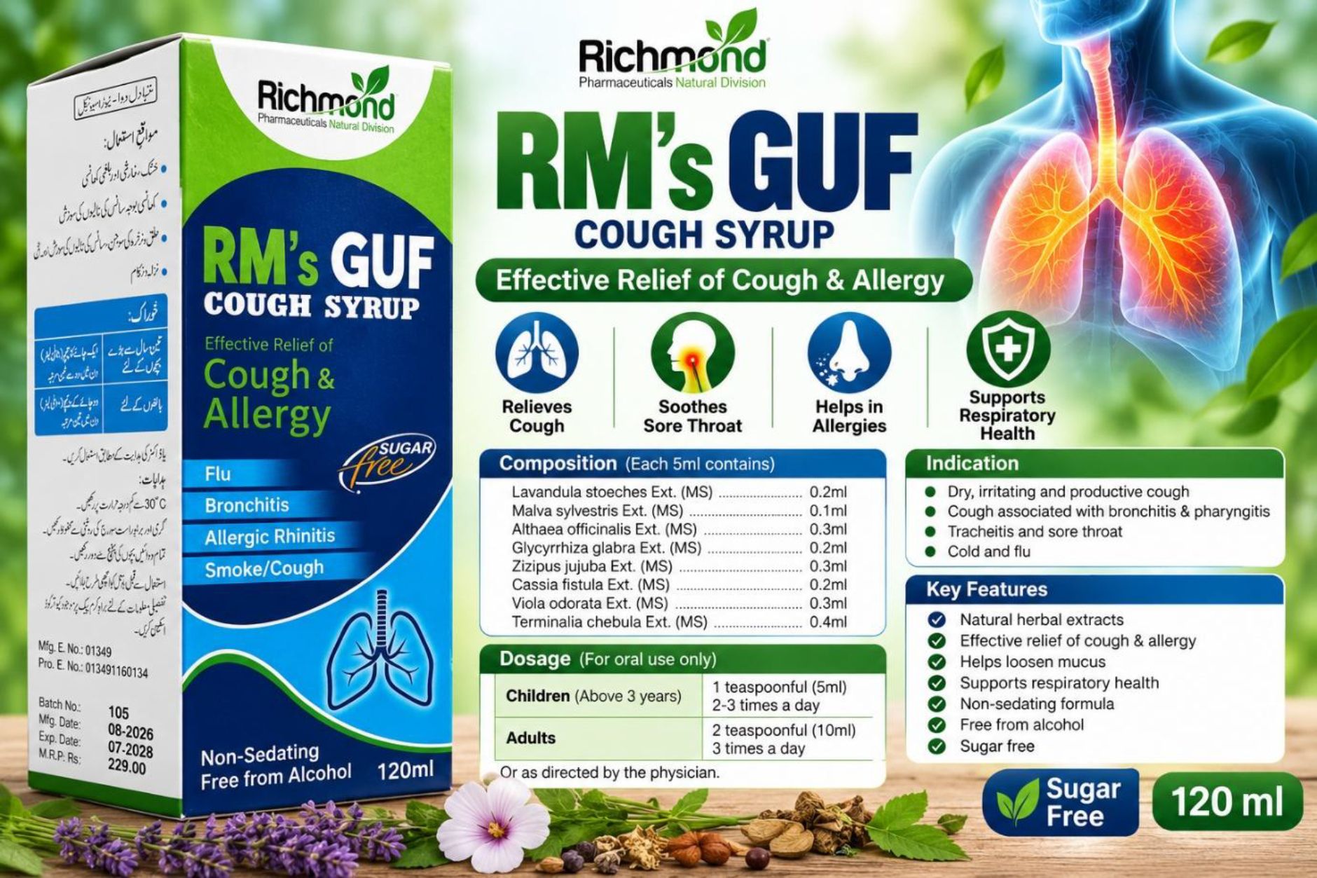 RM’s GUF Cough Syrup